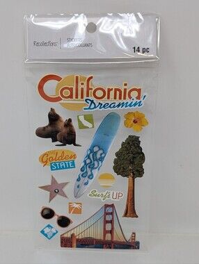 Recollections California Dreamin' Sticker Pack Dreaming